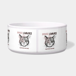 Comedero Taza de café con ilustración artística de gato - C