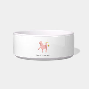 Comedero Taza de mascota de cerámica elegante como una mamá