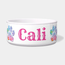 Comedero Tazas de mascota de impresión