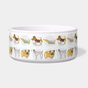 Comedero Tazas Grandes para Mascotas Diseño de Razas de Per
