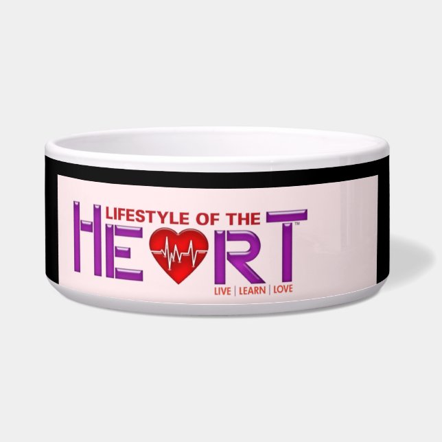 Comedero Tazón cerámico para mascotas (Frente)