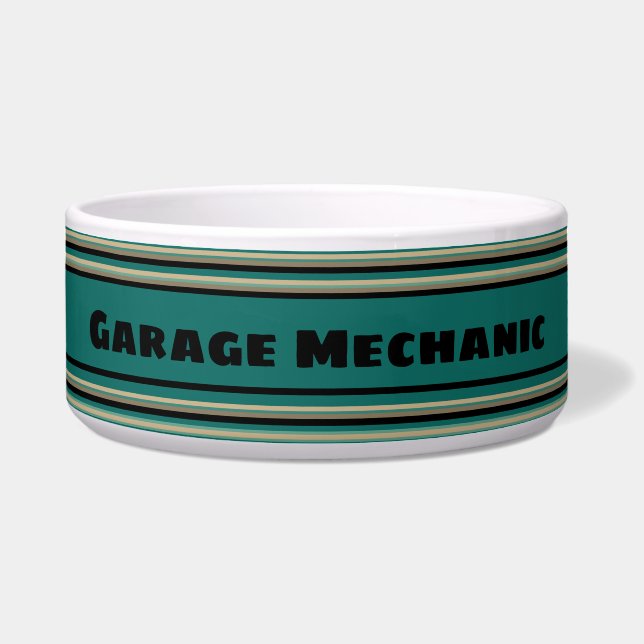 Comedero Tazón cerámico para mascotas (Frente)