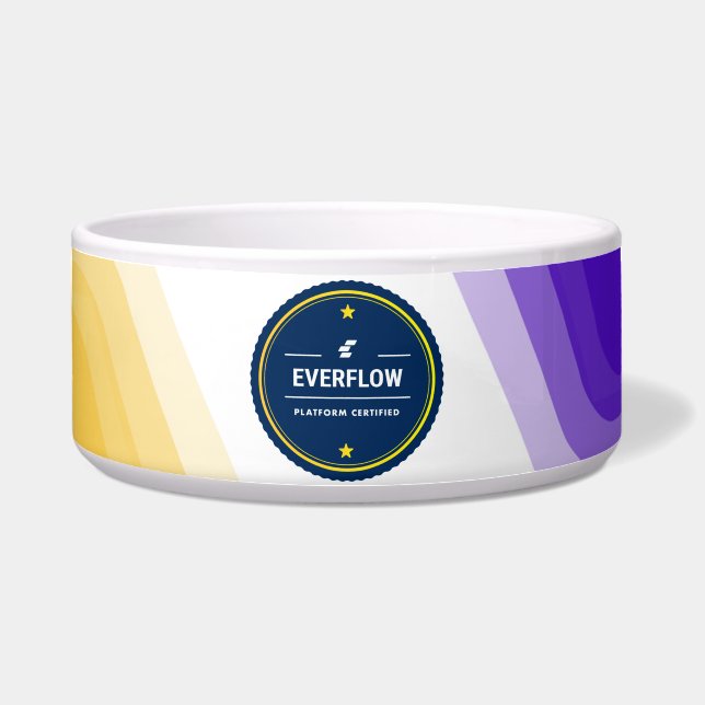 Comedero Tazón cerámico para mascotas (Frente)