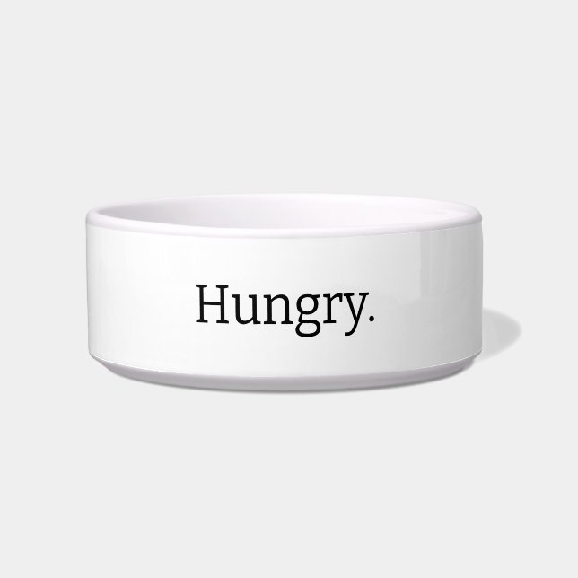 Comedero Tazón cerámico para mascotas (Frente)