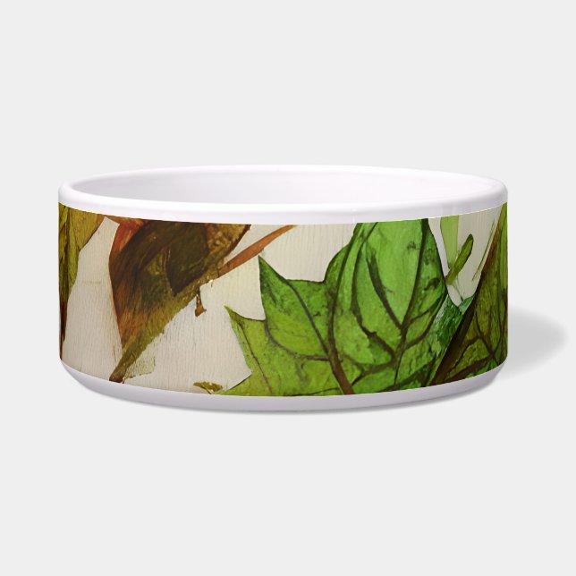 Comedero Tazón cerámico para mascotas (Frente)