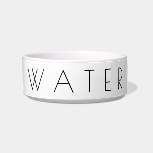 Comedero Tazón de agua del Mascota Minimalista simplista