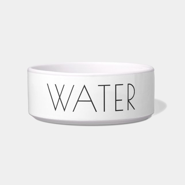 Comedero Tazón de alimentación de agua (Frente)