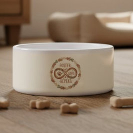 Comedero Tazón de alimentación para mascotas boho