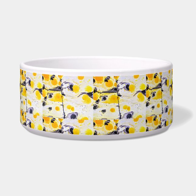 Comedero Tazón de cerámica para mascotas (Frente)