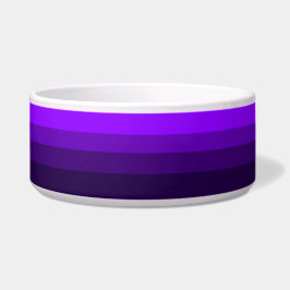 Comedero Tazón de cerámica para mascotas Purples Ascending
