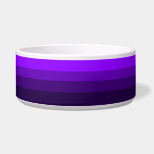 Comedero Tazón de cerámica para mascotas Purples Ascending