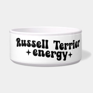 Comedero Tazón de cerámica para perro con energía Russell T