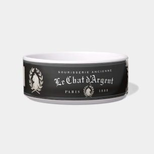 Comedero Tazón de cerámica personalizado Le Chat d'Argent N