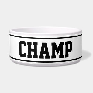 Comedero Tazón de comida de perro con cualquier fondo de co