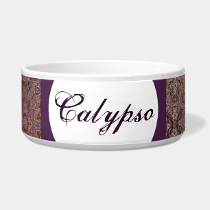 Comedero Tazón de comida Mascota personalizado - Bohemian -