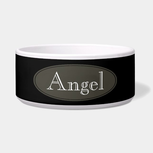 Comedero Tazón de comida Mascota personalizado - HAMbWG (Frente)