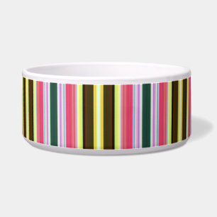 Comedero tazón de comida neapolitano stripes cat