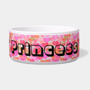 Comedero Tazón de comida para bebé de pelaje Princess Heart