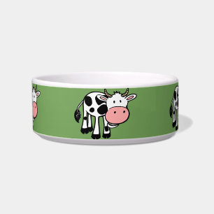 Comedero tazón de comida para gatos de vacas rurales