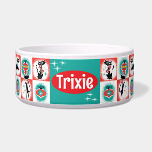 Comedero Tazón de comida para gatos personalizable de Navid