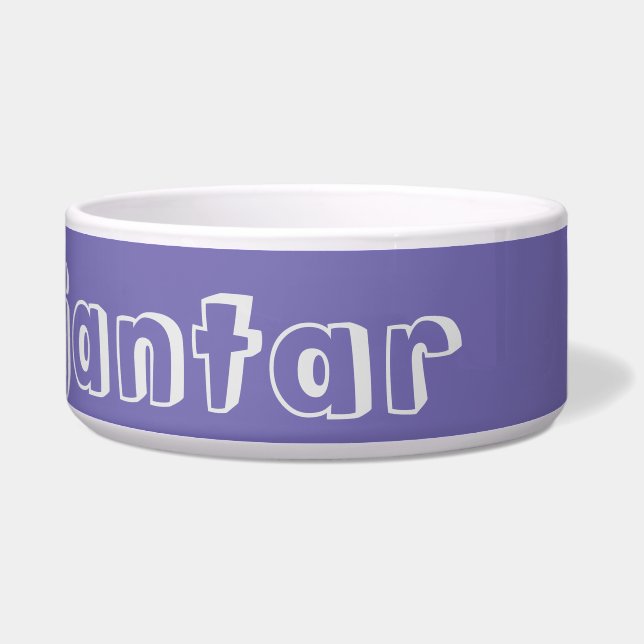 Comedero tazón de comida para mascotas (Derecha)