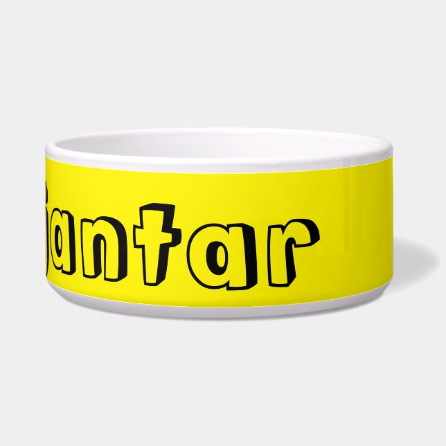 Comedero tazón de comida para mascotas (Derecha)