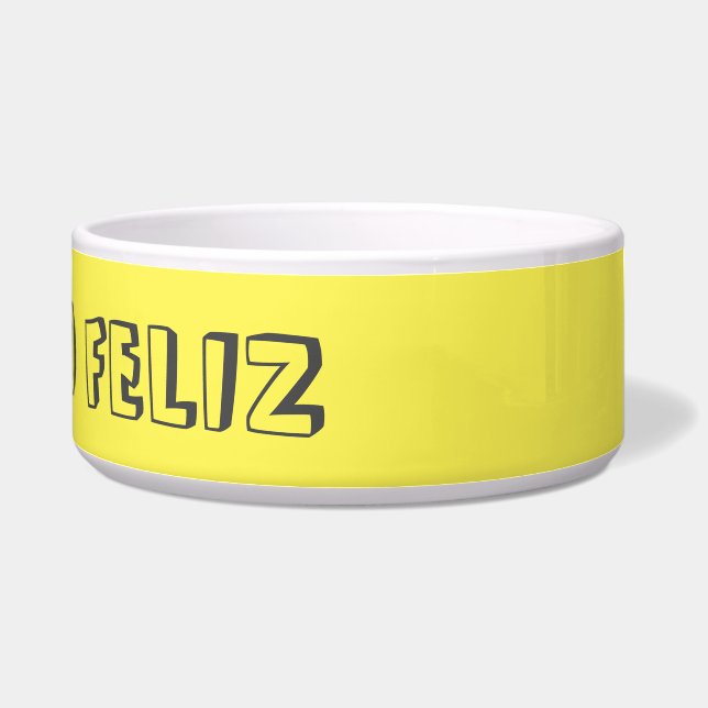 Comedero tazón de comida para mascotas (Derecha)