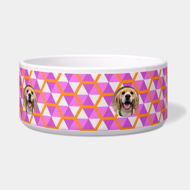 Comedero Tazón de comida para perro personalizado con el no (Derecha)