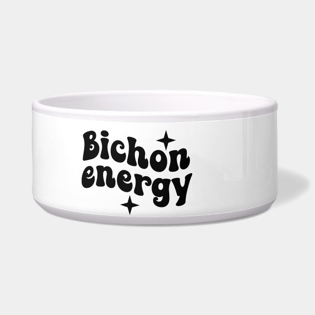 Comedero Tazón de comida para perros Bichon Energy (Izquierda)