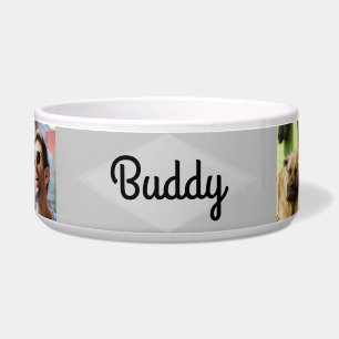 Comedero Tazón de comida para perros con foto y nombre - HA