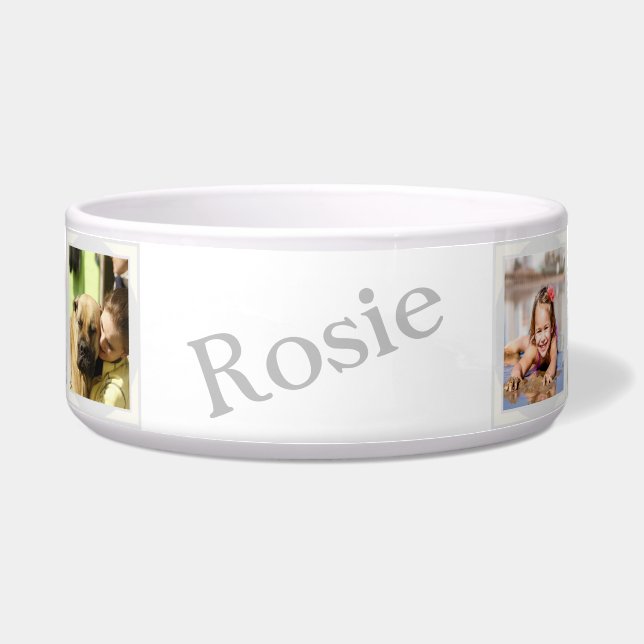 Comedero Tazón de comida para perros personalizado - HAMbWG (Frente)