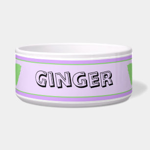 Comedero Tazón de gato cerámico personalizado