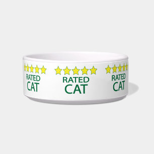 Comedero Tazón de gato cinco estrellas