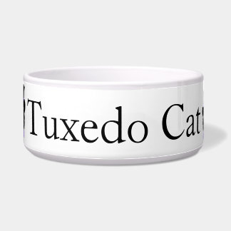 Comedero Tazón de gato de Tuxedo