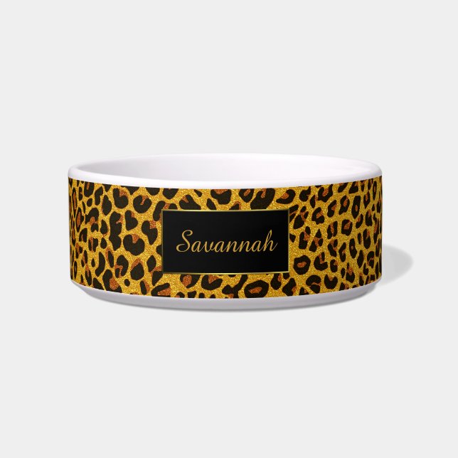 Comedero Tazón de gato del Personalizado de impresión Jagua (Frente)