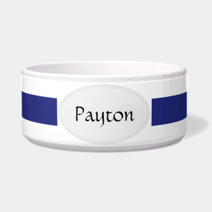 Comedero Tazón de mascota cerámica personalizable