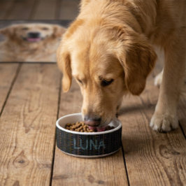 Comedero Tazón de mascota de arte folclórico escandinavo pe