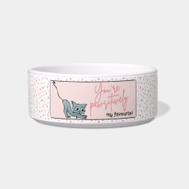 Comedero Tazón de mascota de cerámica