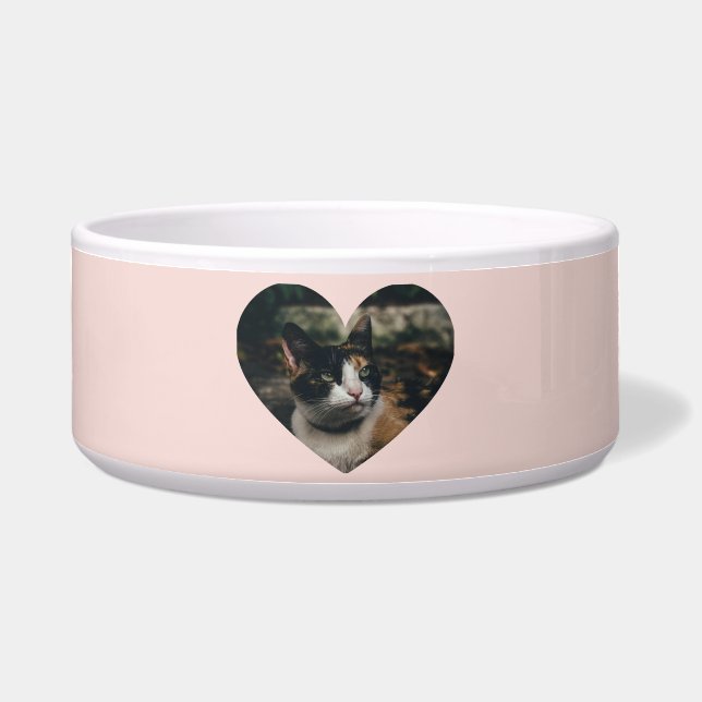Comedero Tazón de mascota personalizable (Frente)