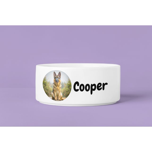 Comedero Tazón de mascota personalizada - Diseño de foto de (Subido por el creador)