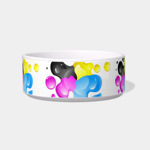 Comedero Tazón de mascota pintado