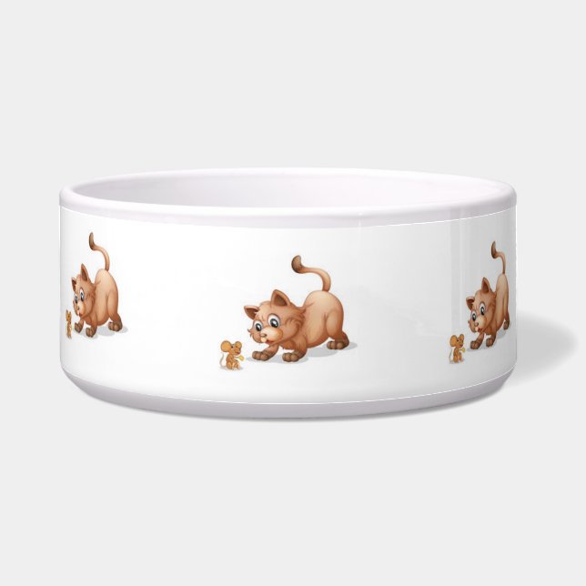 Comedero Tazón de mascotas/Chasis del ratón (Frente)