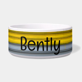 Comedero Tazón de mascotas con diseño de puertas de rodillo