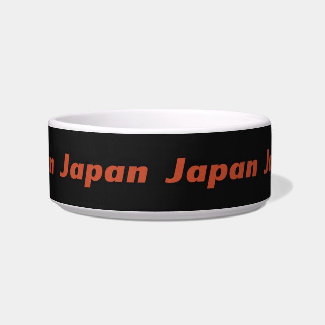 Comedero Tazón de mascotas de Japón (Frente)