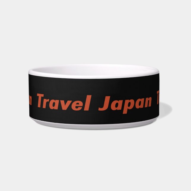 Comedero Tazón de mascotas de Japón (Frente)