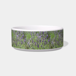 Comedero Tazón de mascotas de lavanda