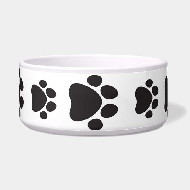 Comedero Tazón de mascotas/Manos de Mascota (Frente)