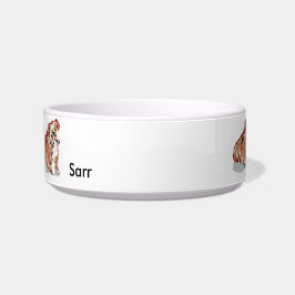 Comedero Tazón de mascotas medio / Bulldog inglés