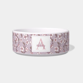 Comedero Tazón de mascotas personalizado con nombre de plat