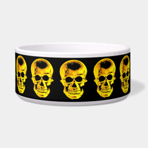 Comedero Tazón de Oro de Calavera